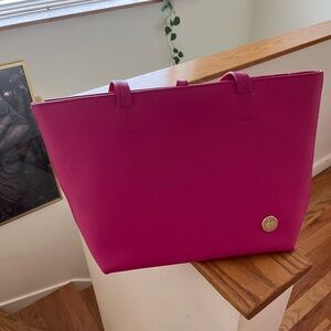 Elegant Pink Tote Bag, Vince Camuto